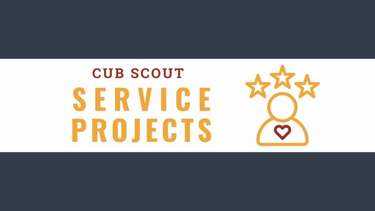 Service Projects for Cub Scouts